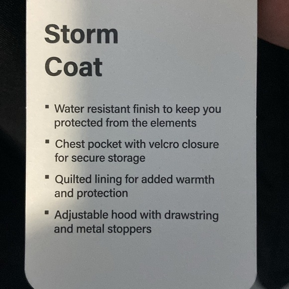 BASS & CO Men’s Storm Coat Winter Black SZ XXL NWT - Picture 12 of 13